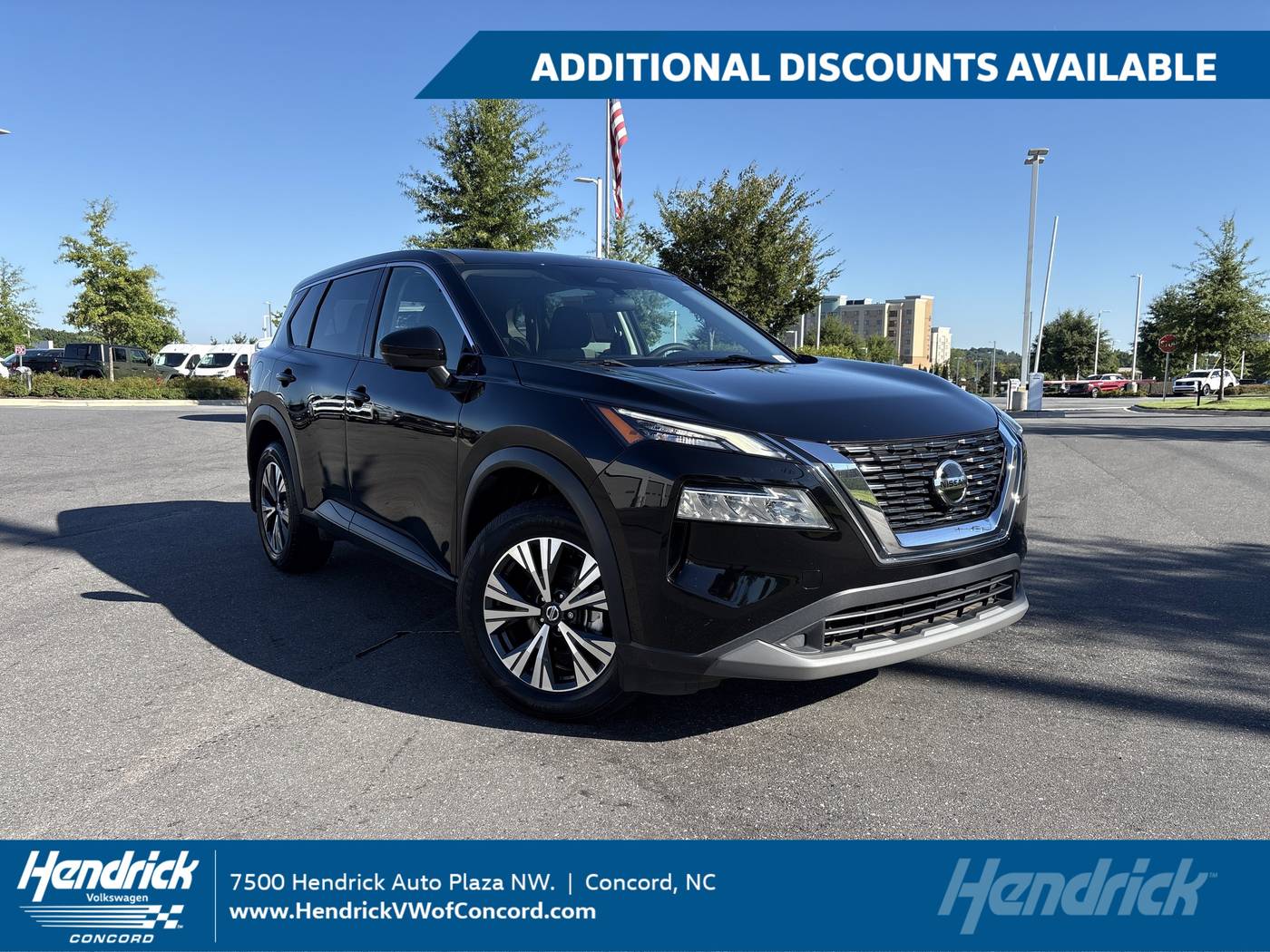 2021 Nissan Rogue SV — SUV — 84,015 mi — Concord, NC