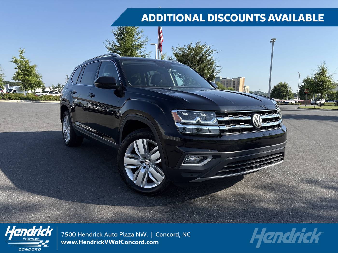 2018 Volkswagen Atlas SEL Premium — SUV — 129,117 mi — Concord, NC