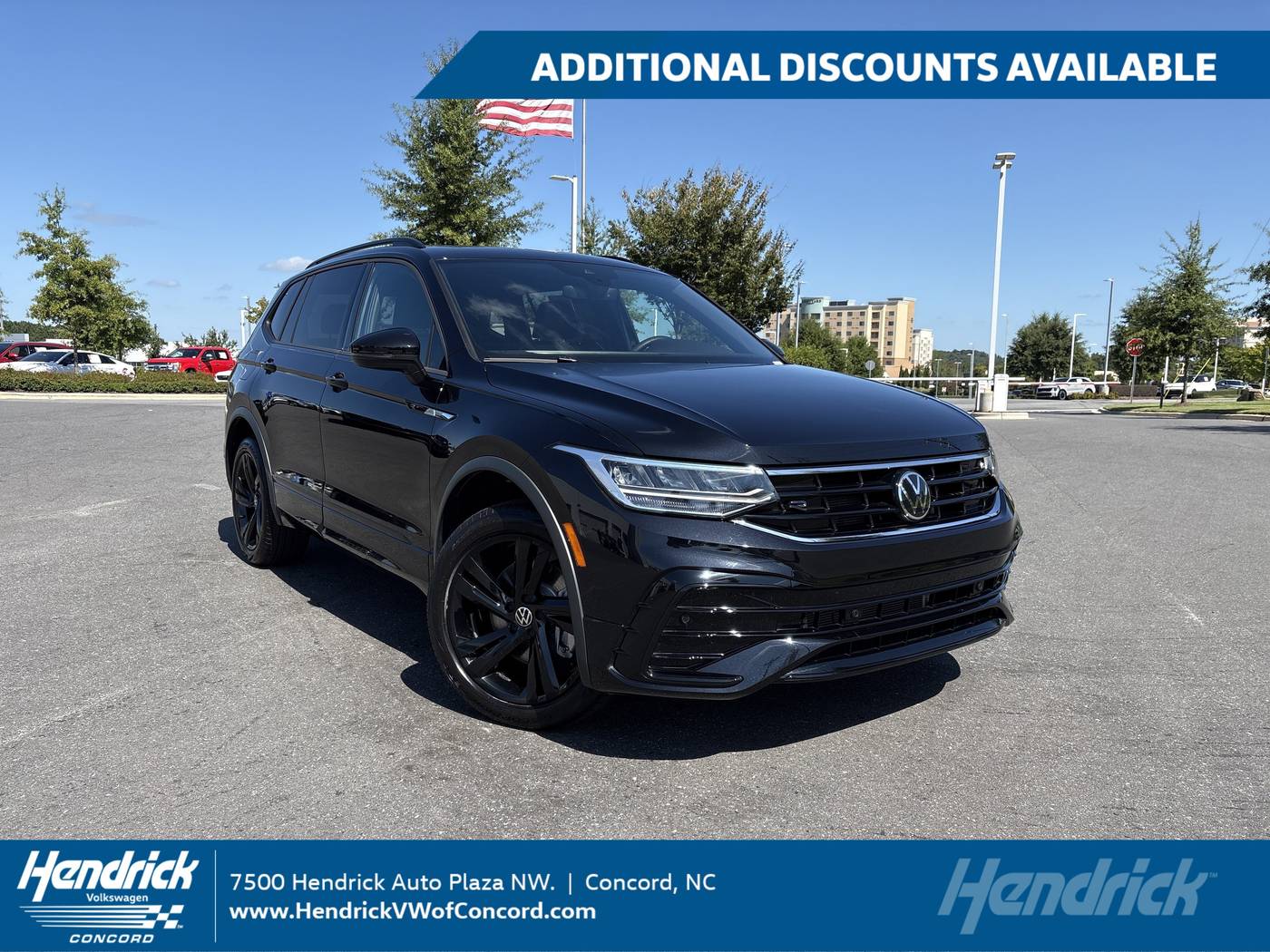 2024 Volkswagen Tiguan SE R-Line Black — SUV — 10,339 mi — Concord, NC