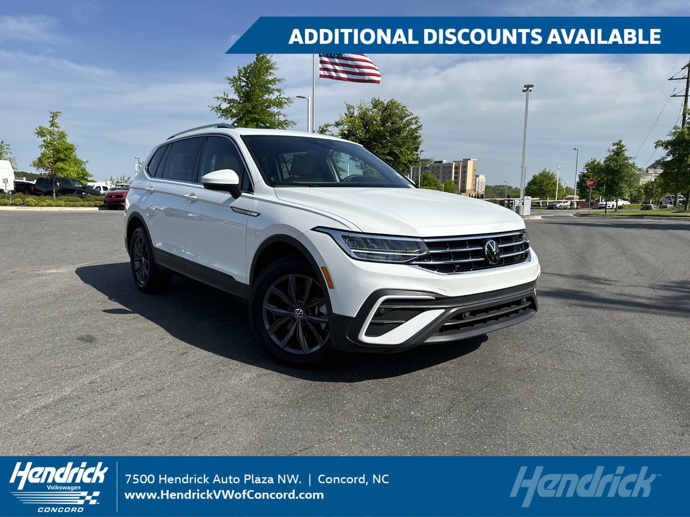 2024 Volkswagen Tiguan SE — SUV — 6,260 mi — Concord, NC
