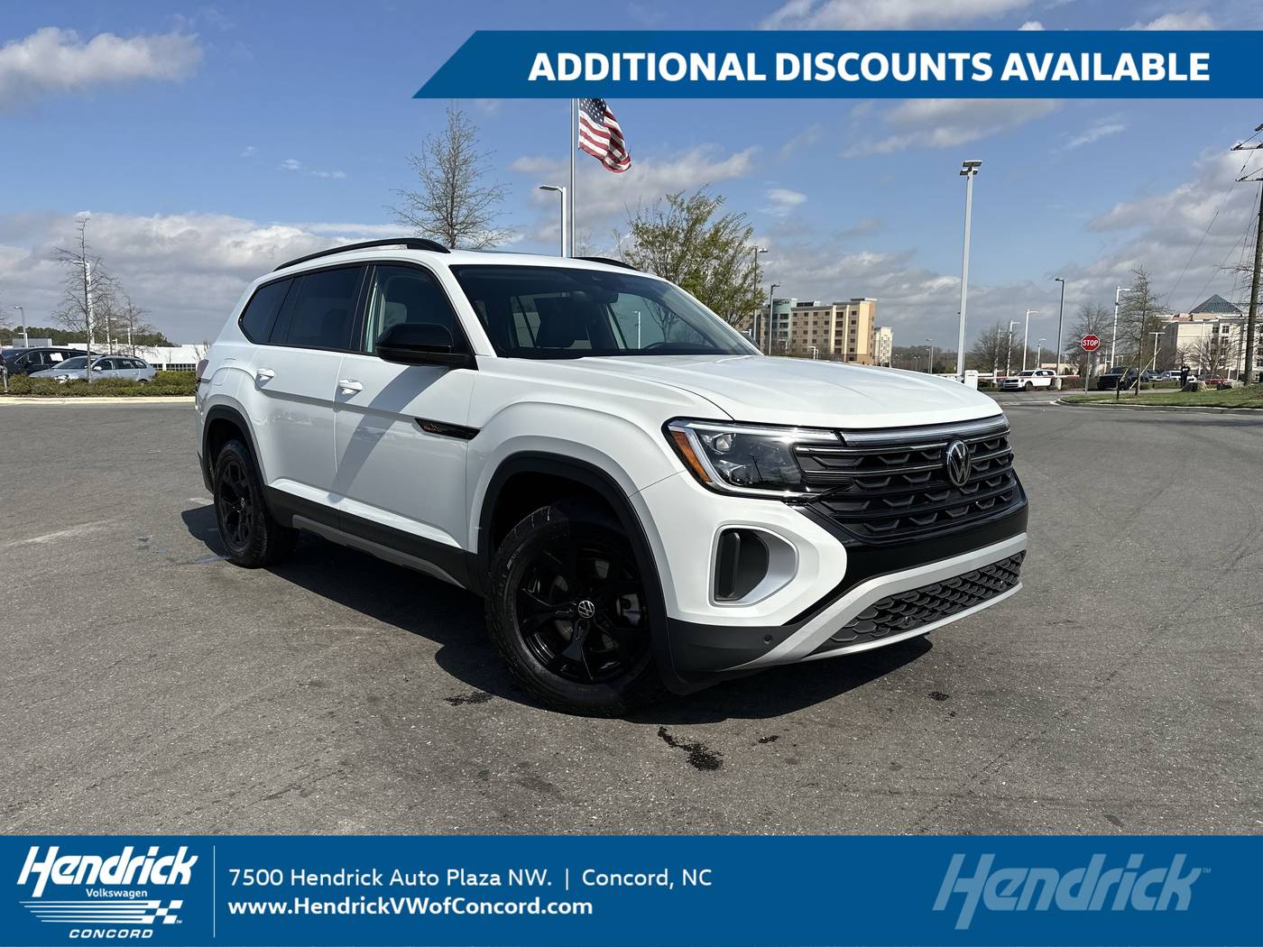 2024 Volkswagen Atlas Peak Edition SE with Technology — SUV — 10,066 mi — Concord, NC