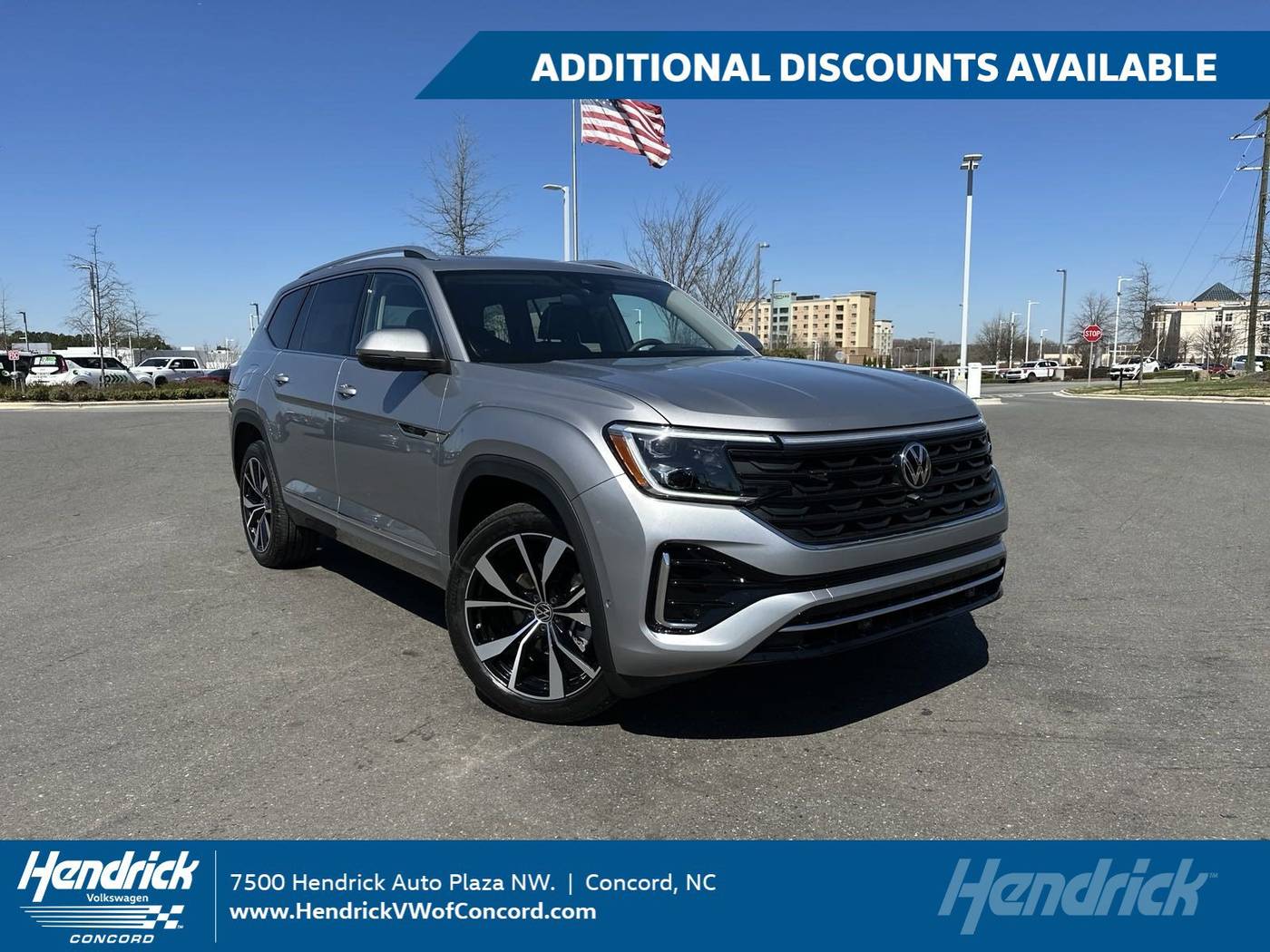 2024 Volkswagen Atlas SEL Premium R-Line — SUV — 13,020 mi — Concord, NC