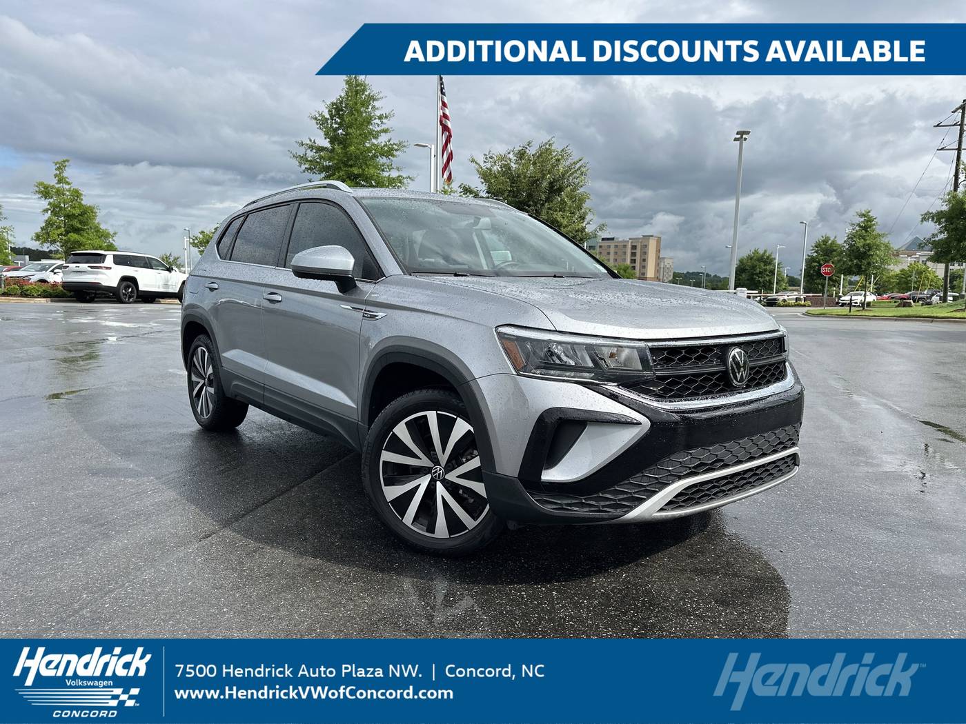 2022 Volkswagen Taos SE — SUV — 15,179 mi — Concord, NC