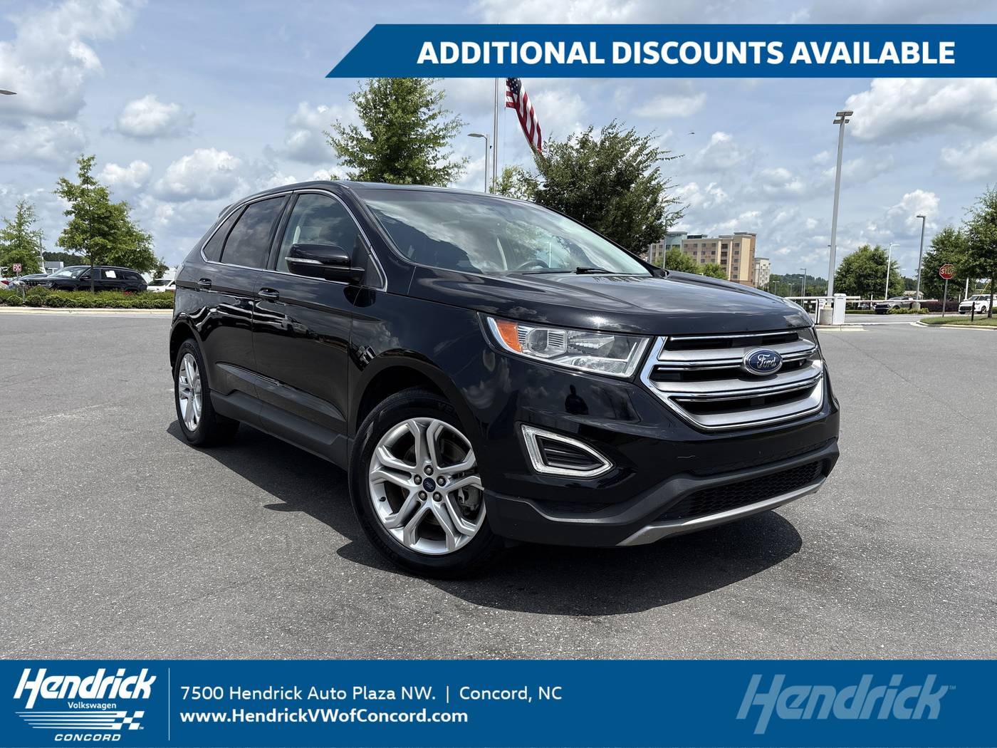 2018 Ford Edge Titanium — SUV — 121,739 mi — Concord, NC