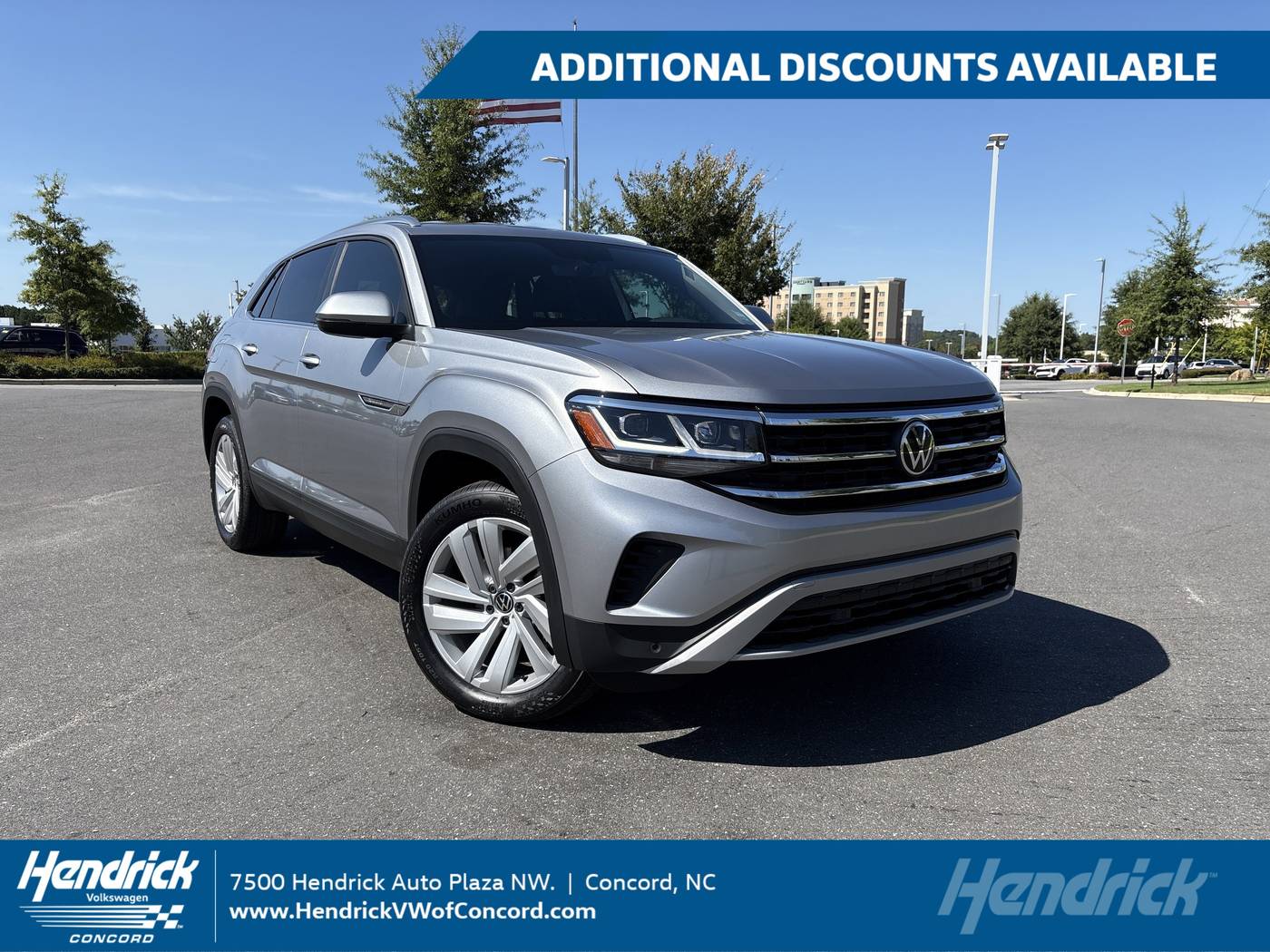 2023 Volkswagen Atlas Cross Sport SE with Technology — SUV — 28,224 mi — Concord, NC