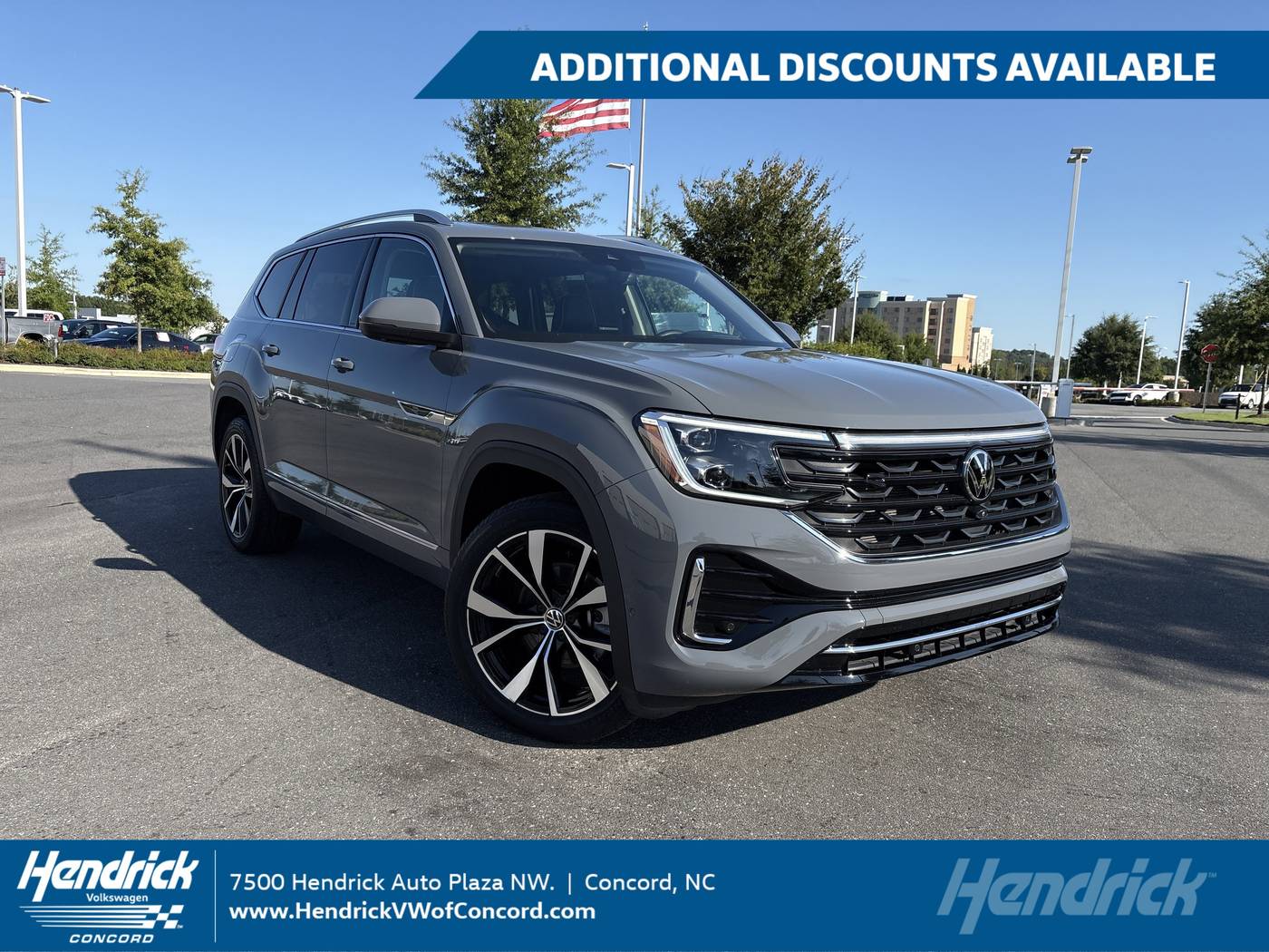 2025 Volkswagen Atlas SEL Premium R-Line — SUV — 10,128 mi — Concord, NC