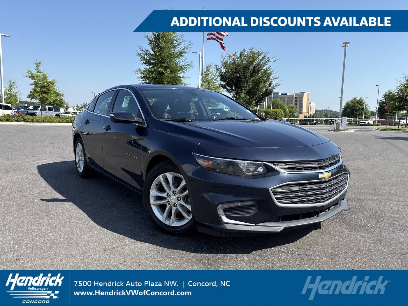 2018 Chevrolet Malibu LT — Sedan — 107,022 mi — Concord, NC