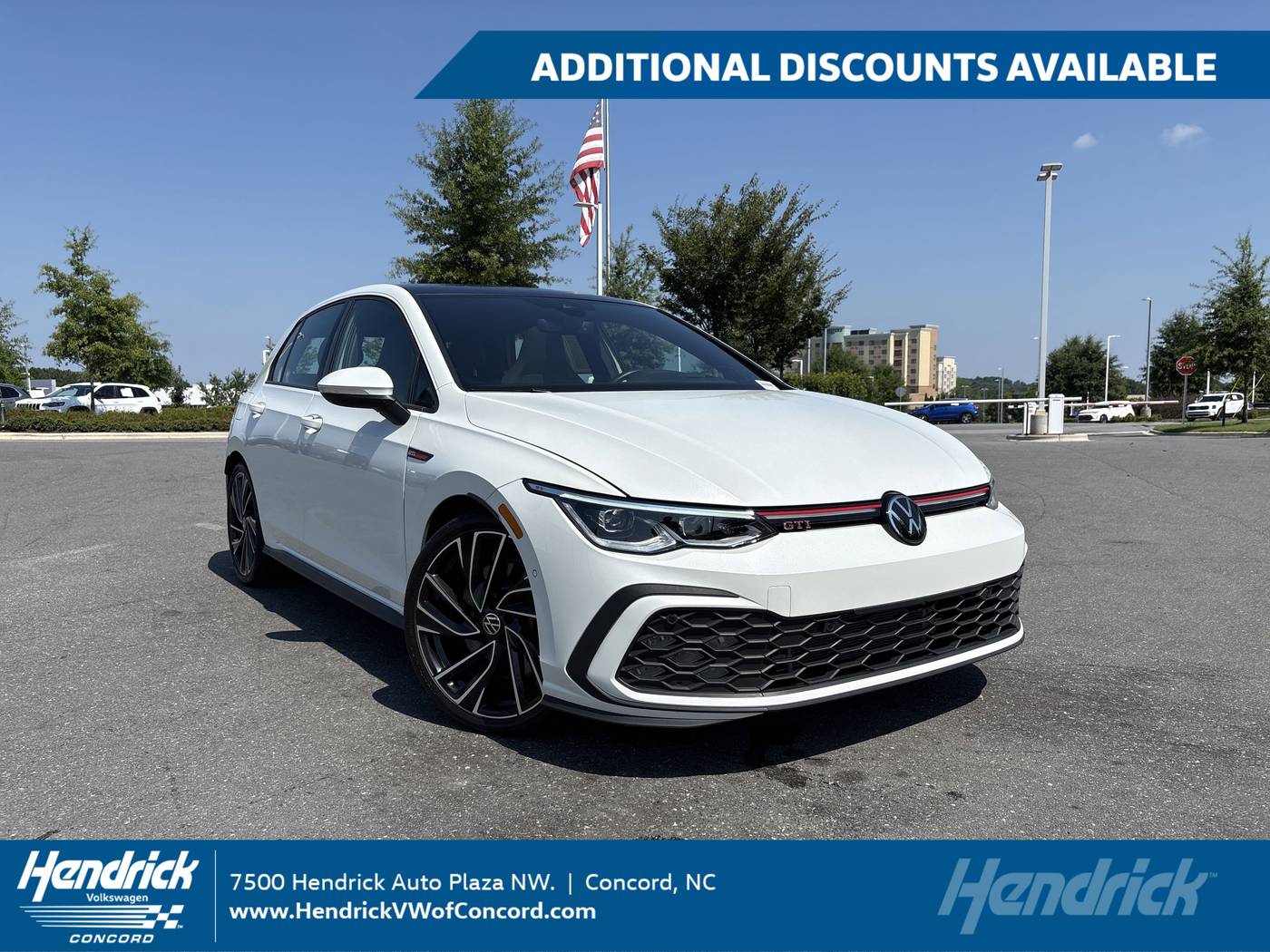 2024 Volkswagen Golf GTI Autobahn — Hatchback — 8,017 mi — Concord, NC
