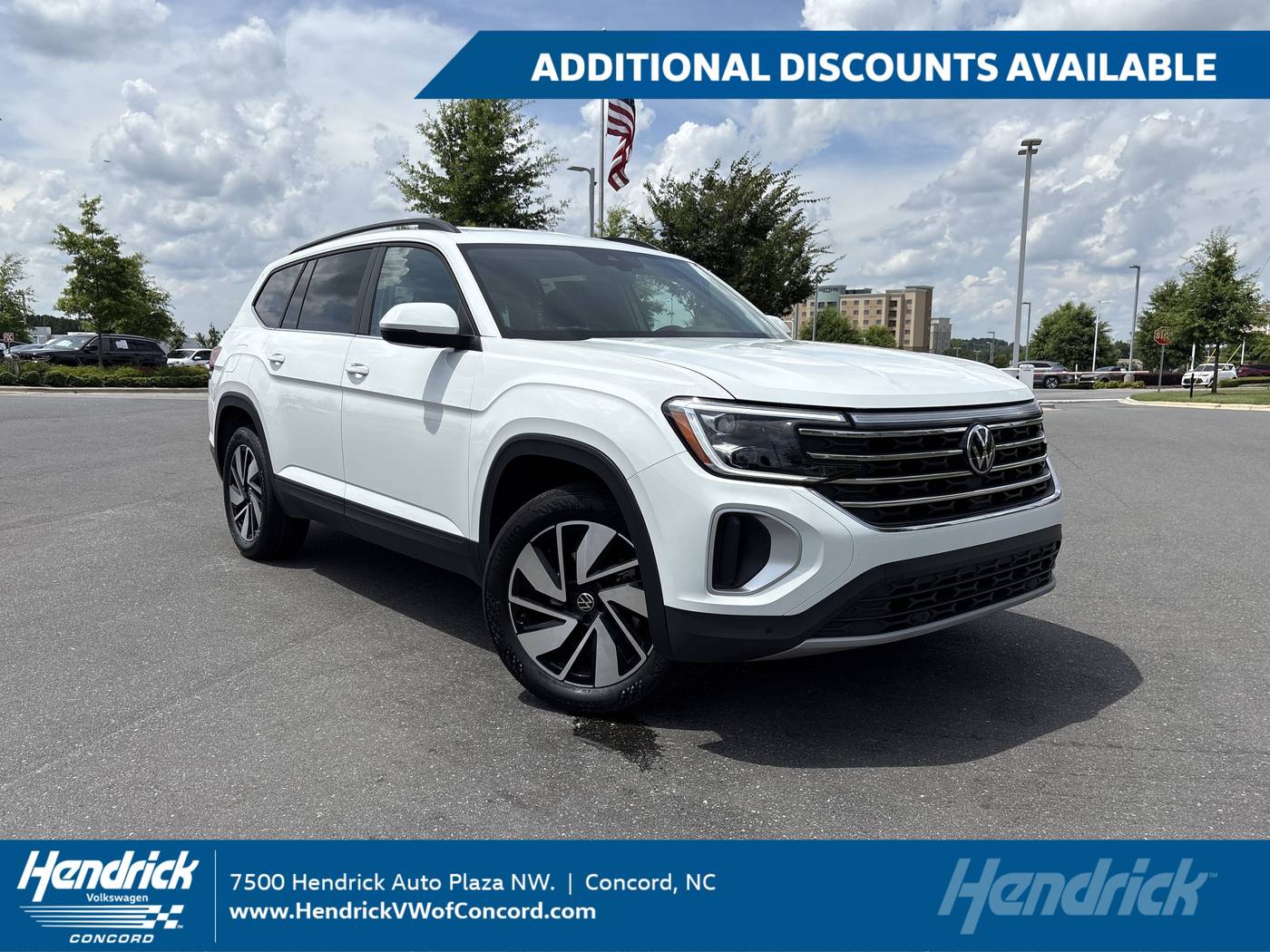 2024 Volkswagen Atlas SE with Technology — SUV — 45,354 mi — Concord, NC