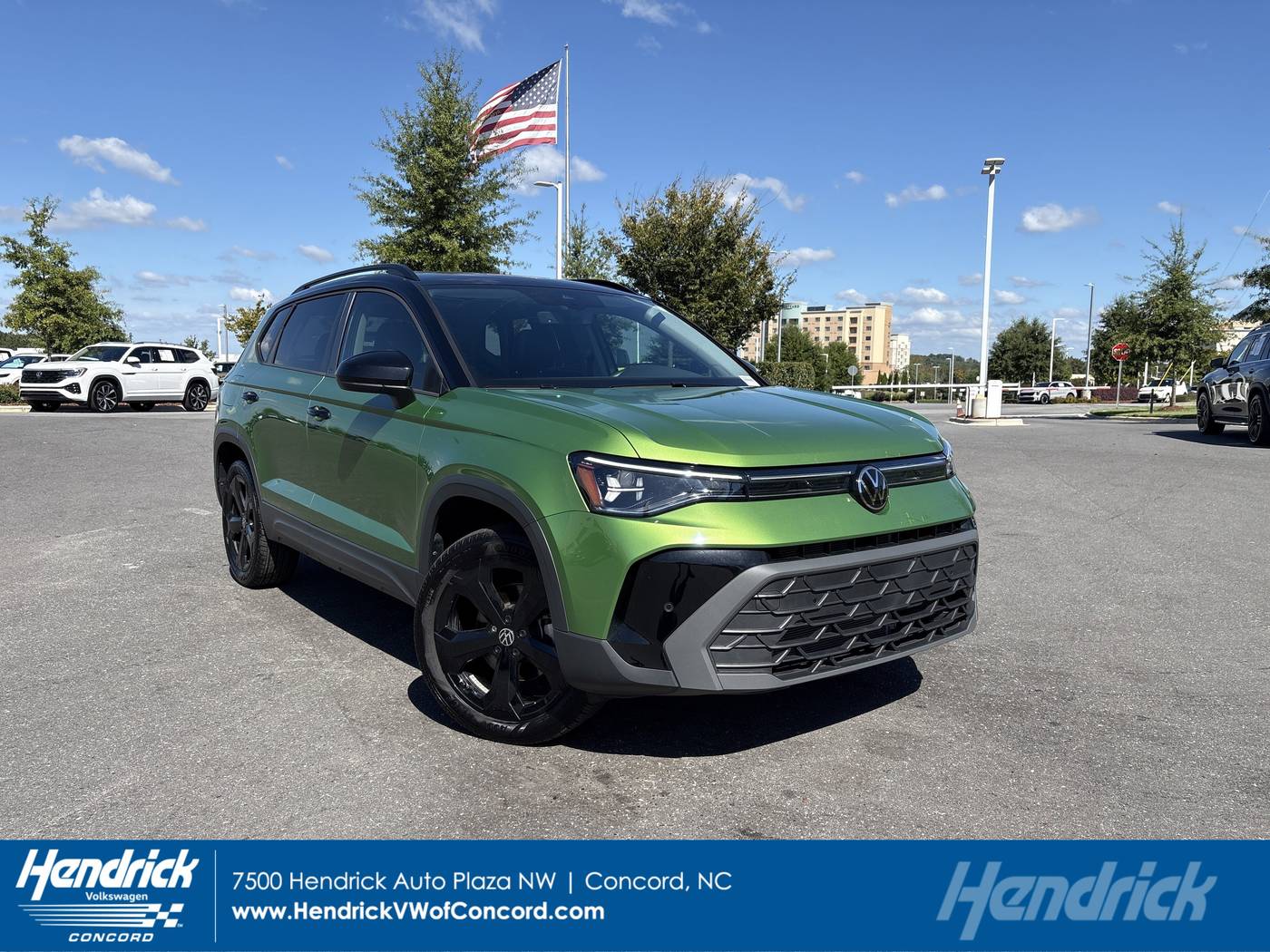 2025 Volkswagen Taos SE Black — SUV — 4,533 mi — Concord, NC