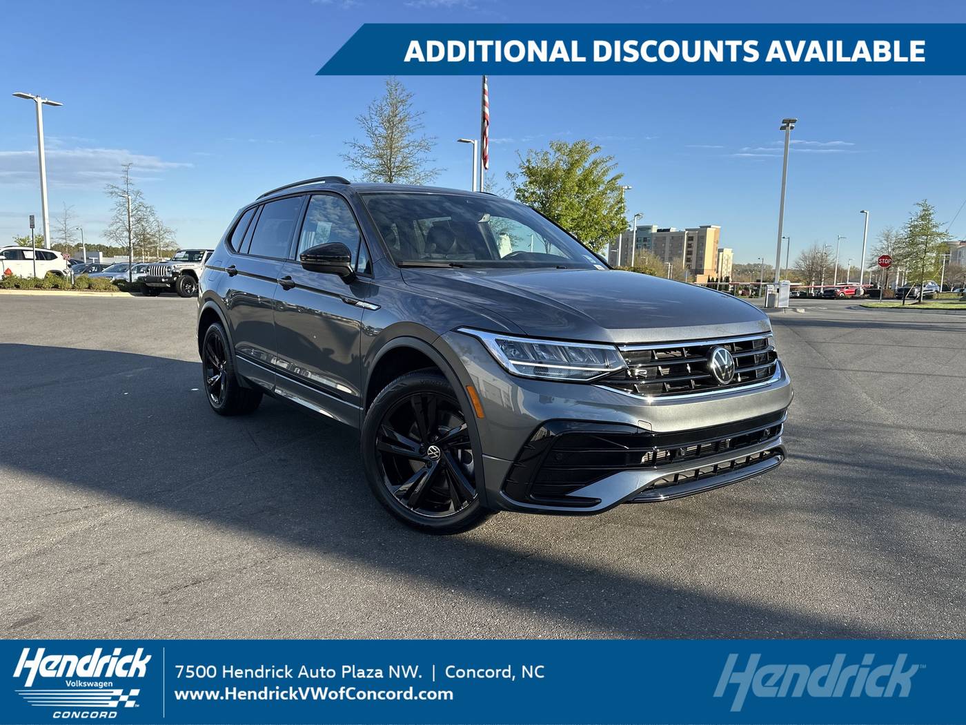 2024 Volkswagen Tiguan SE R-Line Black — SUV — 25,718 mi — Concord, NC