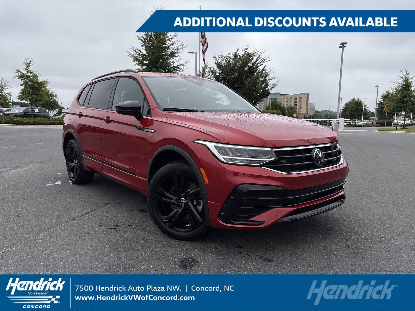 2024 Volkswagen Tiguan SE R-Line Black — SUV — 9,949 mi — Concord, NC