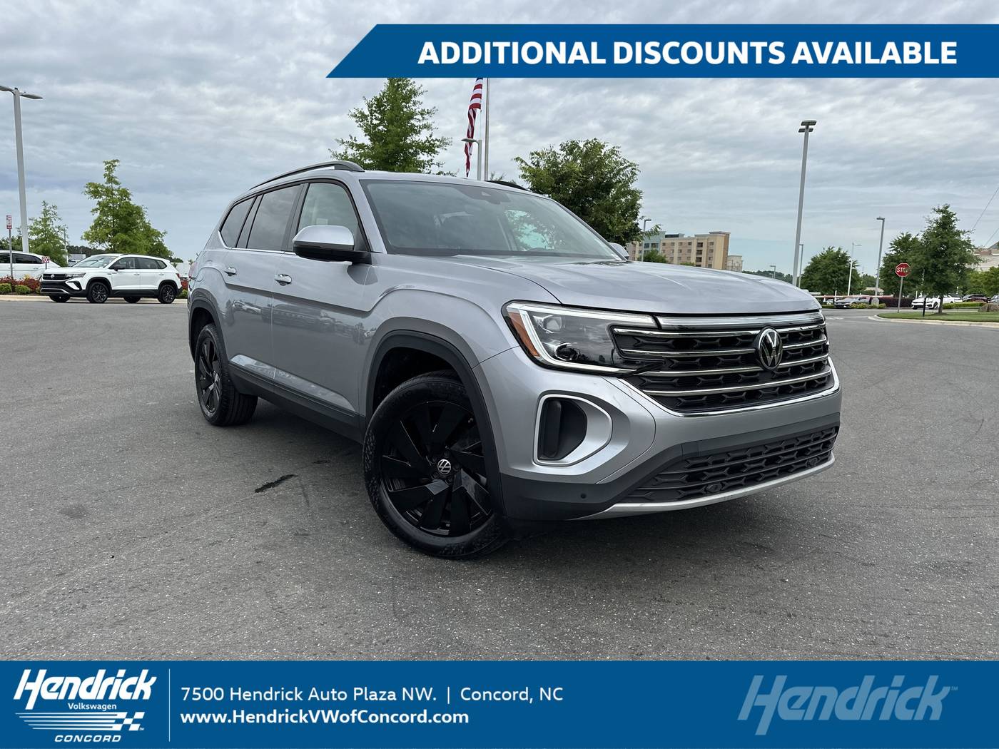 2024 Volkswagen Atlas SE with Technology — SUV — 18,590 mi — Concord, NC