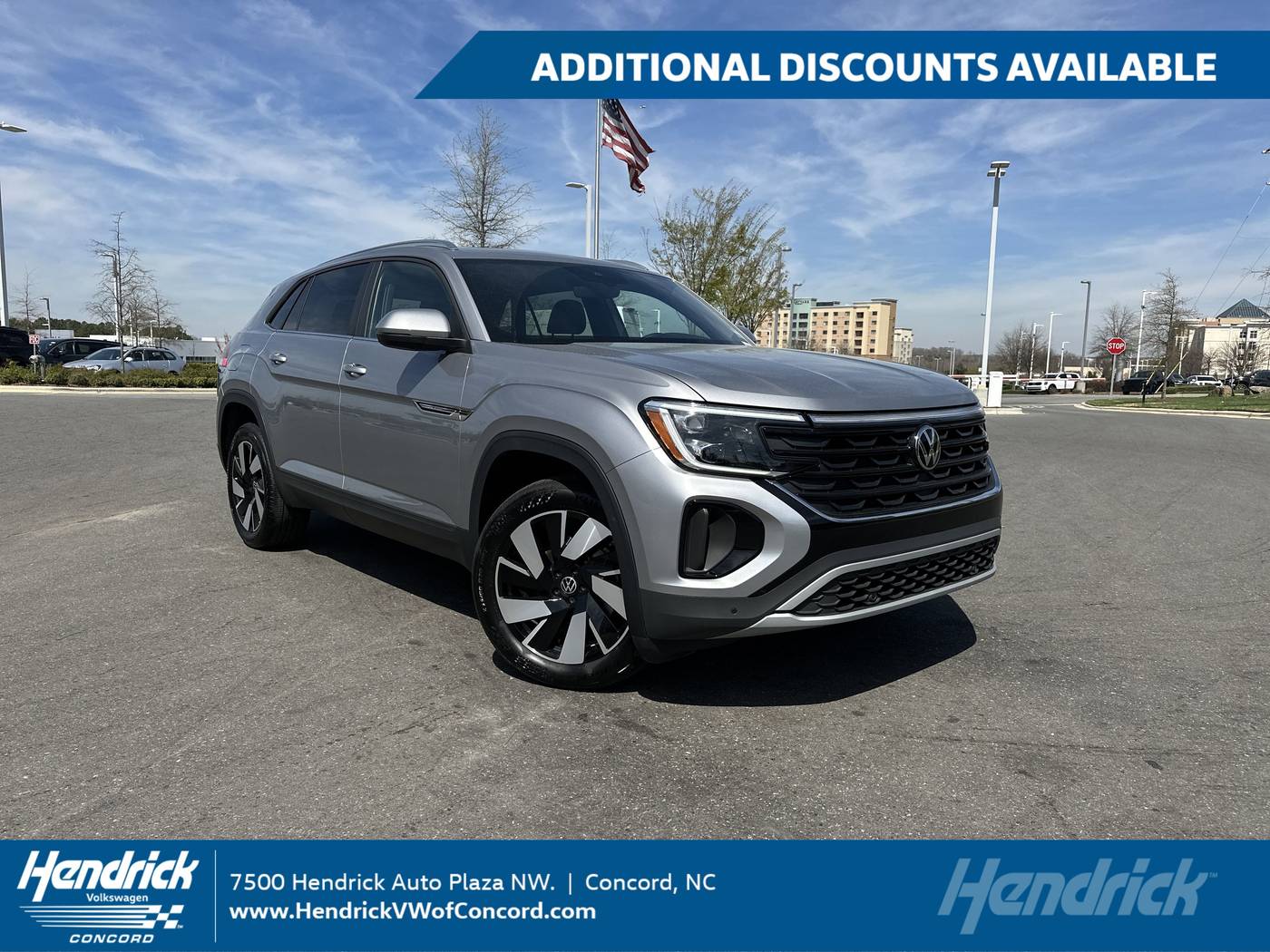 2024 Volkswagen Atlas Cross Sport SE with Technology — SUV — 9,964 mi — Concord, NC