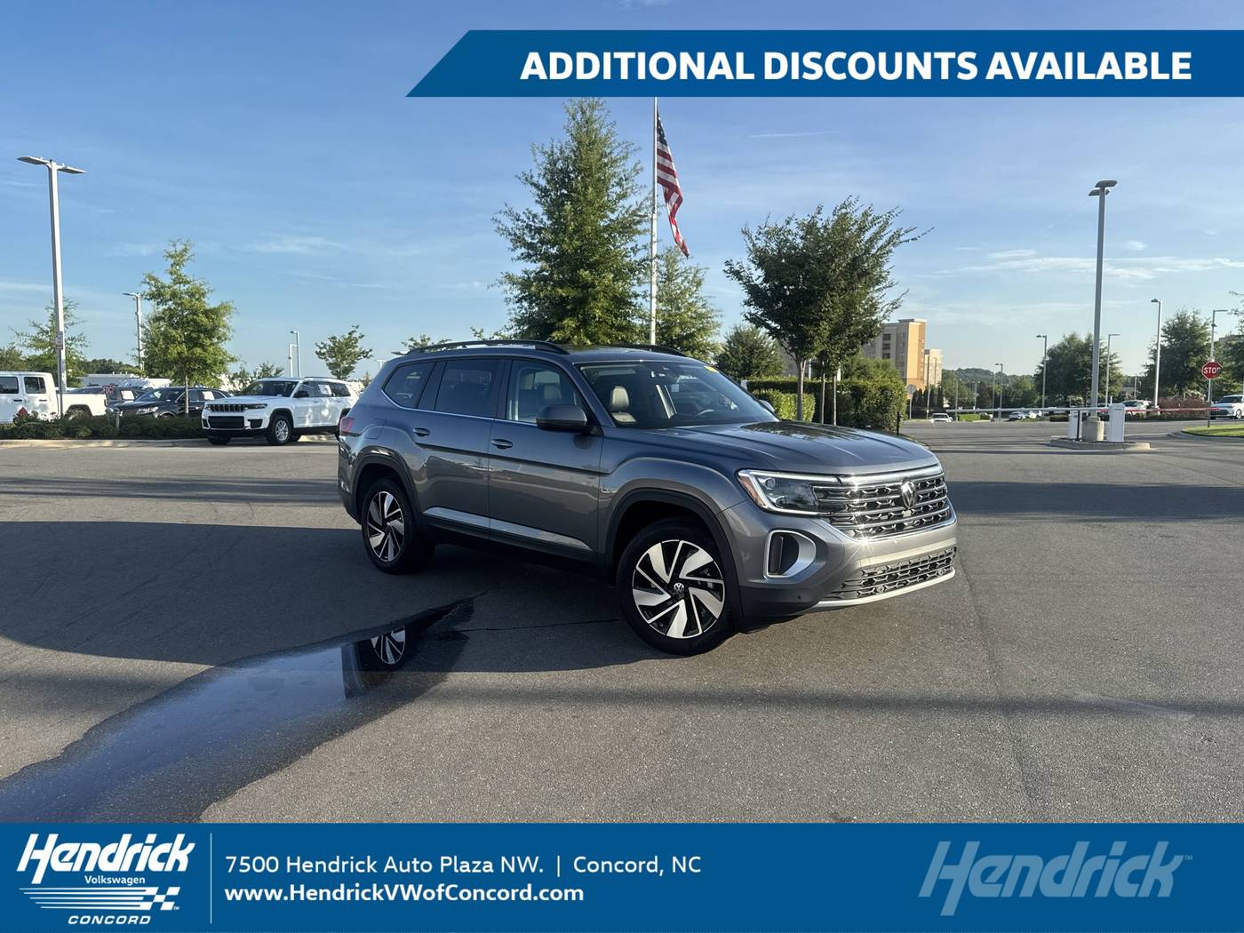 2024 Volkswagen Atlas SE with Technology — SUV — 12,407 mi — Concord, NC