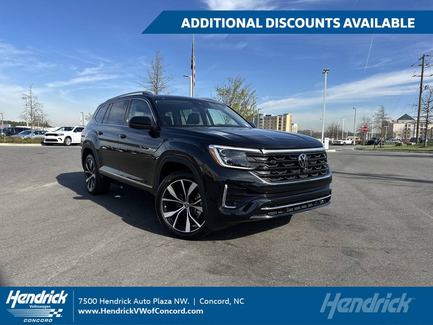 2024 Volkswagen Atlas SEL Premium R-Line — SUV — 13,843 mi — Concord, NC
