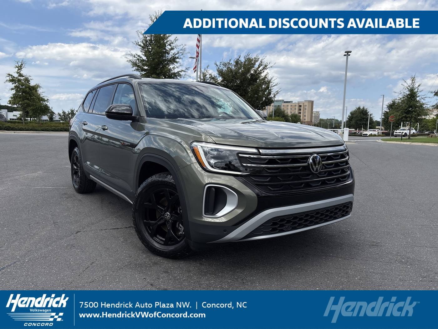 2025 Volkswagen Atlas Peak Edition — SUV — 14,520 mi — Concord, NC