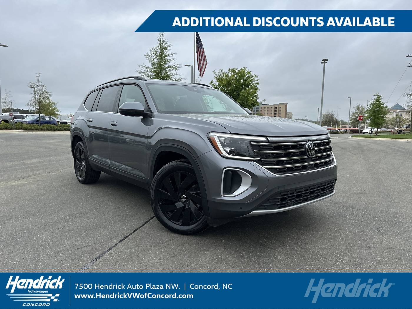 2024 Volkswagen Atlas SE with Technology — SUV — 14,976 mi — Concord, NC