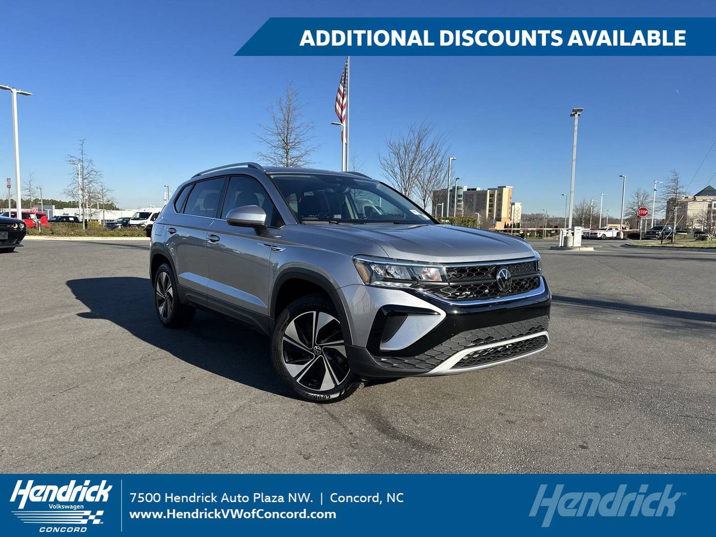 2024 Volkswagen Taos SE — SUV — 7,048 mi — Concord, NC