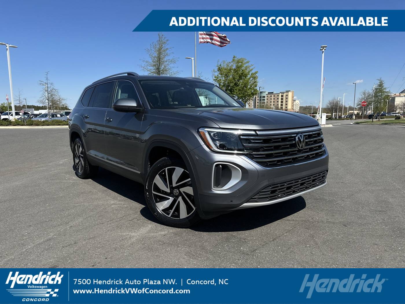2024 Volkswagen Atlas SEL — SUV — 19,486 mi — Concord, NC