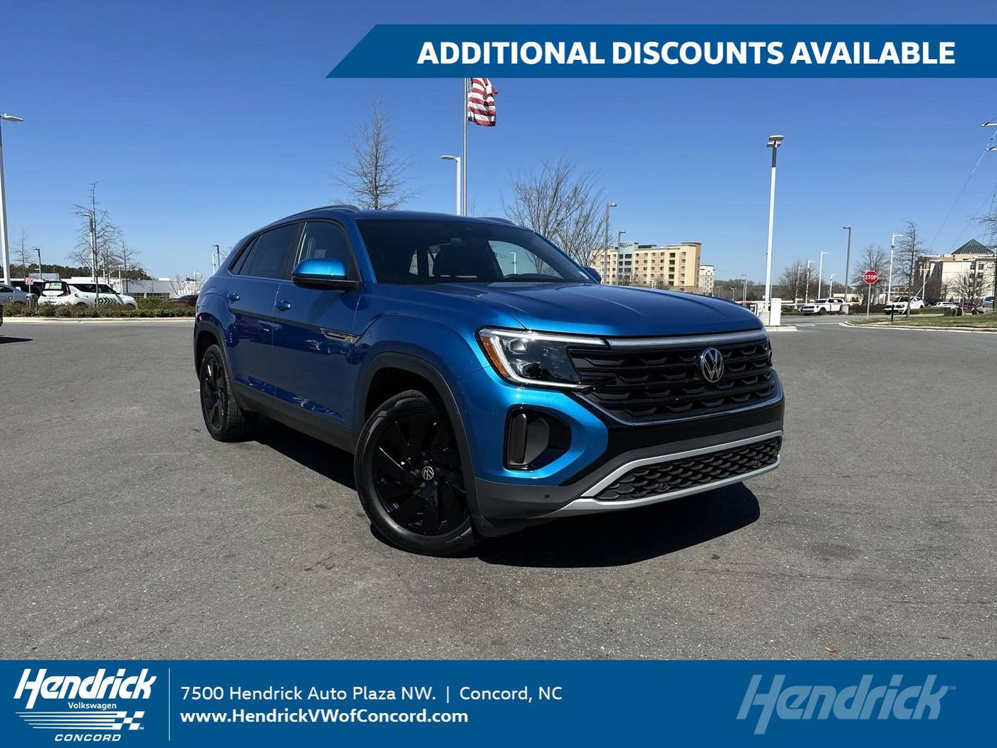2024 Volkswagen Atlas Cross Sport SE with Technology — SUV — 16,986 mi — Concord, NC