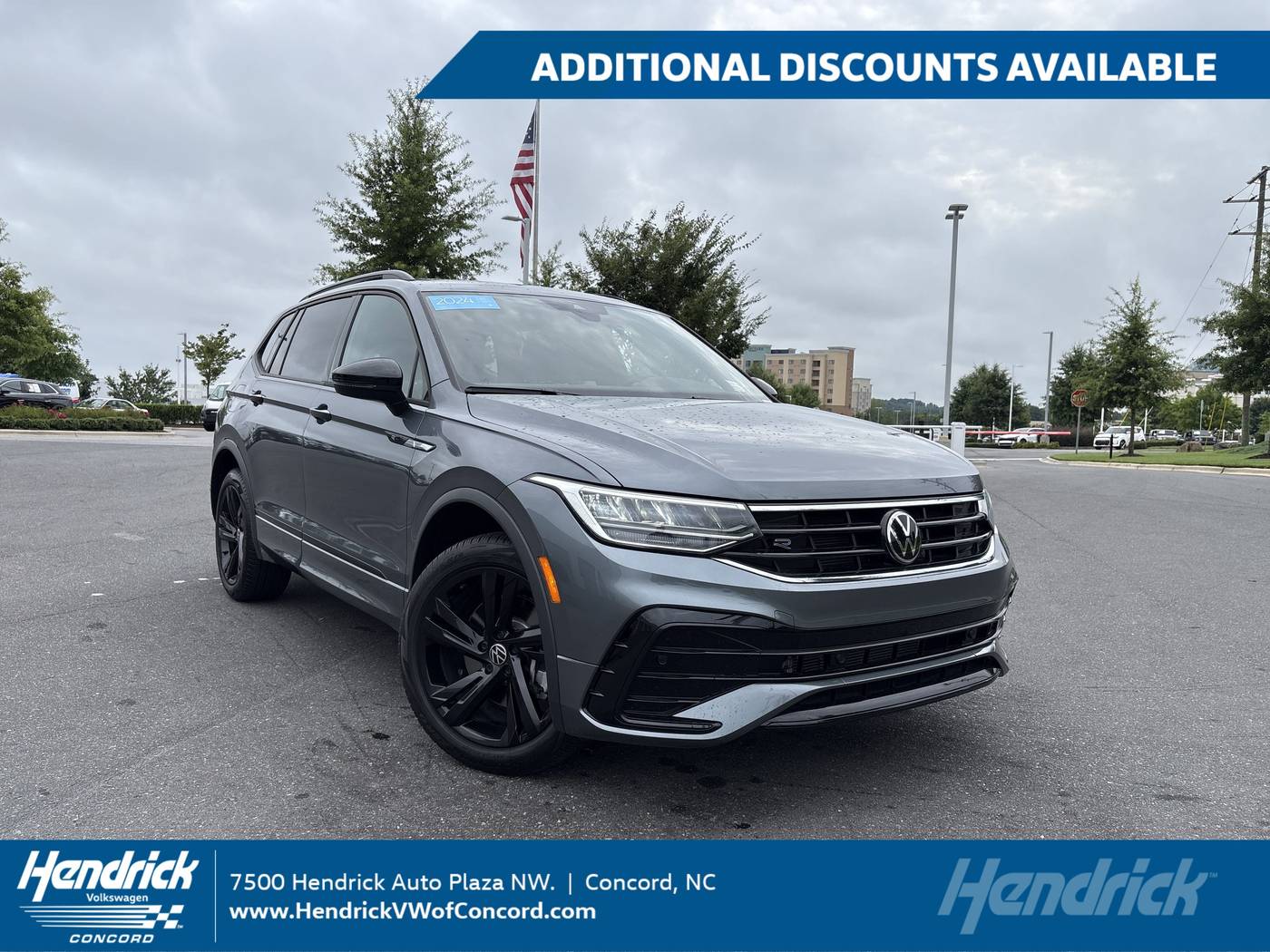 2024 Volkswagen Tiguan SE R-Line Black — SUV — 14,321 mi — Concord, NC