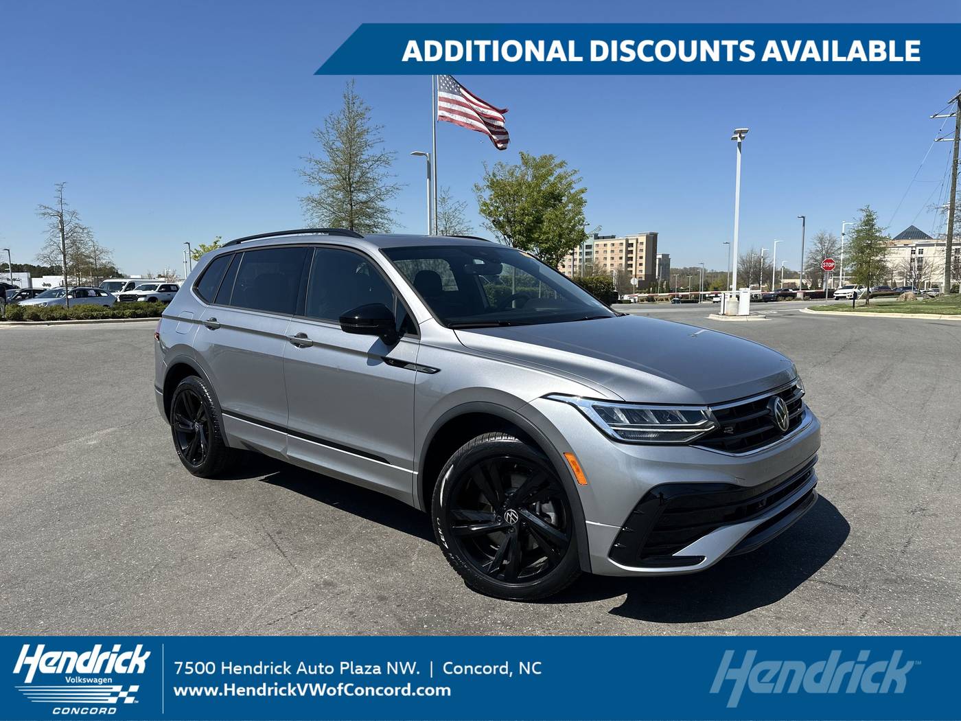 2024 Volkswagen Tiguan SE R-Line Black — SUV — 15,715 mi — Concord, NC