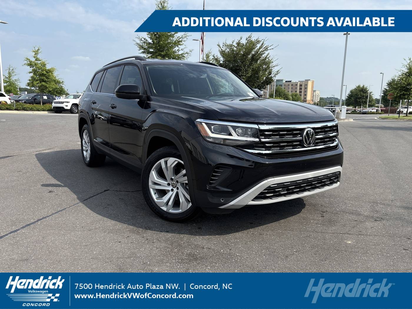 2022 Volkswagen Atlas SE with Technology — SUV — 55,651 mi — Concord, NC