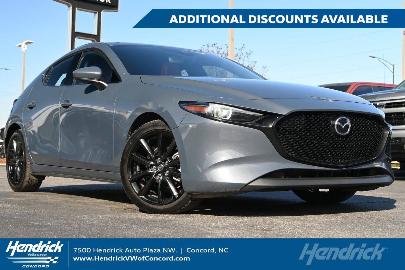 2022 Mazda Mazda3 Premium — Hatchback — 35,386 mi — Concord, NC