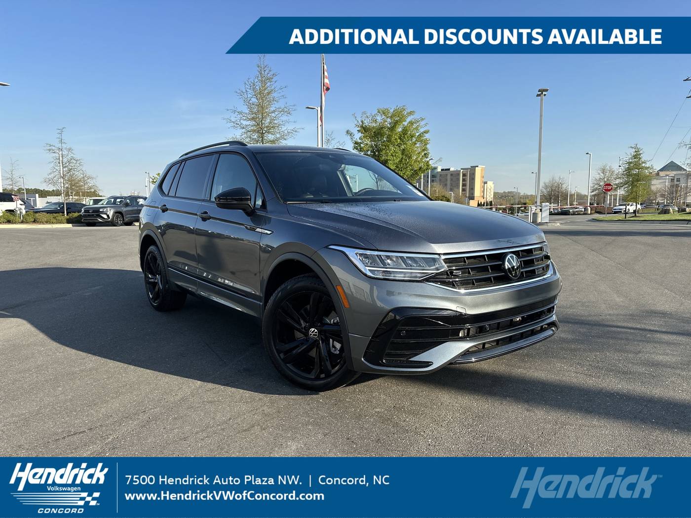 2024 Volkswagen Tiguan SE R-Line Black — SUV — 11,856 mi — Concord, NC