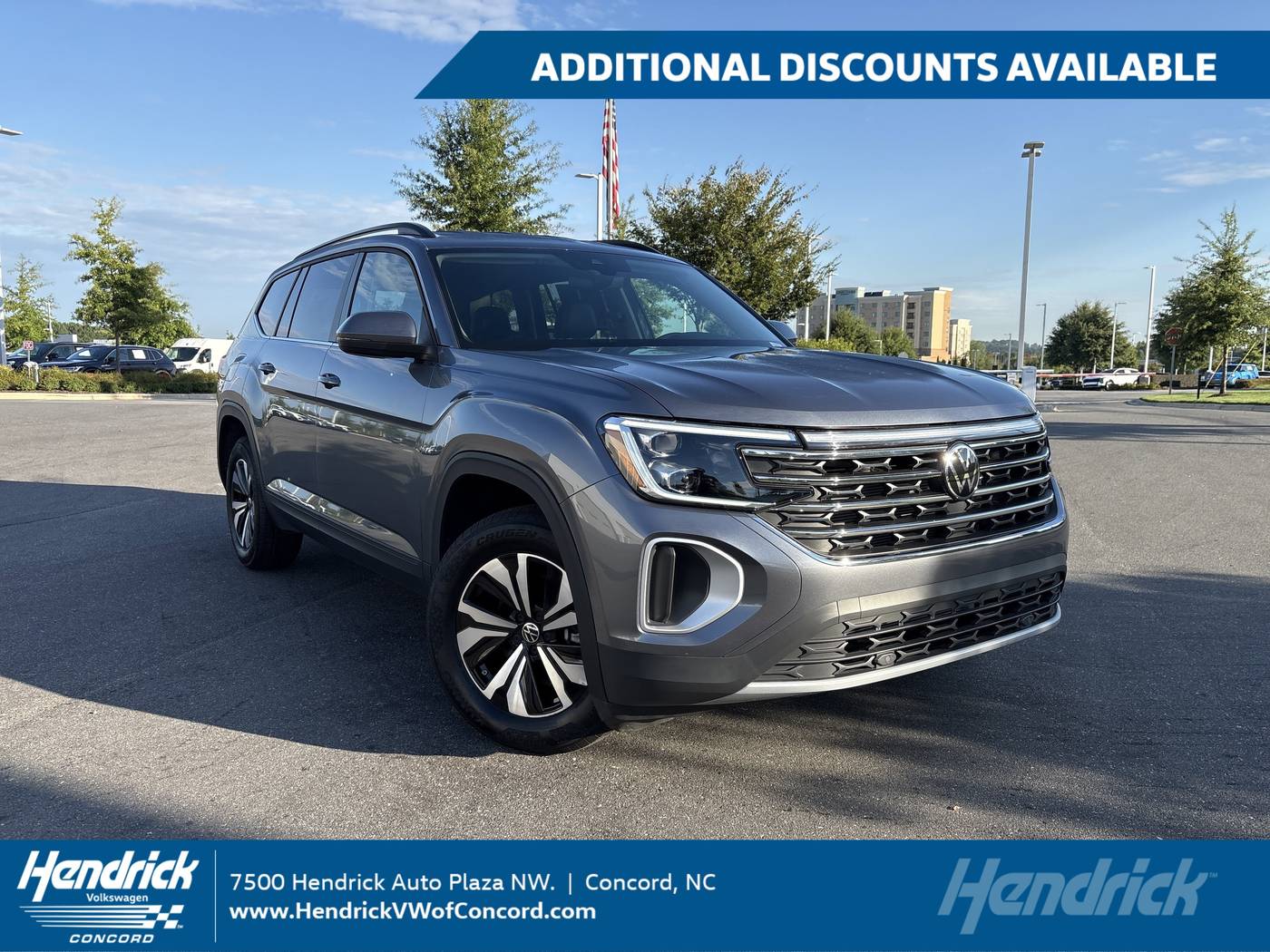 2025 Volkswagen Atlas SE — SUV — 9,093 mi — Concord, NC