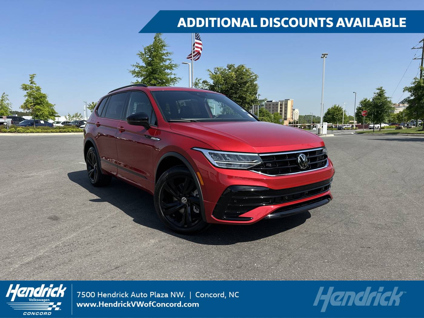 2024 Volkswagen Tiguan SE R-Line Black — SUV — 11,625 mi — Concord, NC