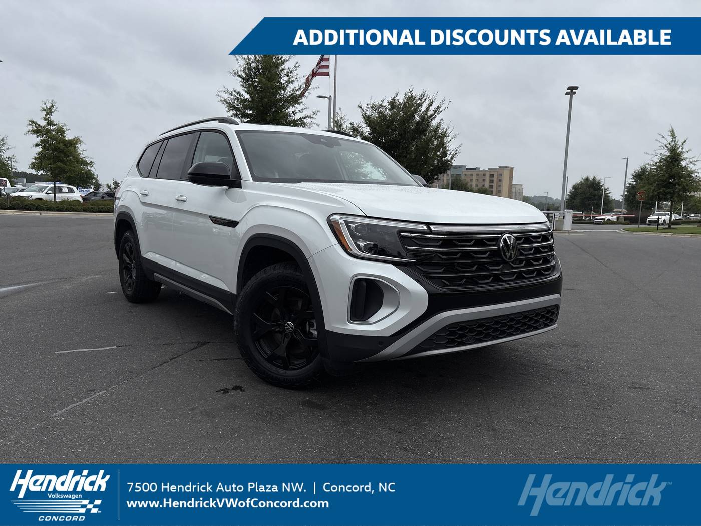2024 Volkswagen Atlas Peak Edition SEL — SUV — 16,770 mi — Concord, NC