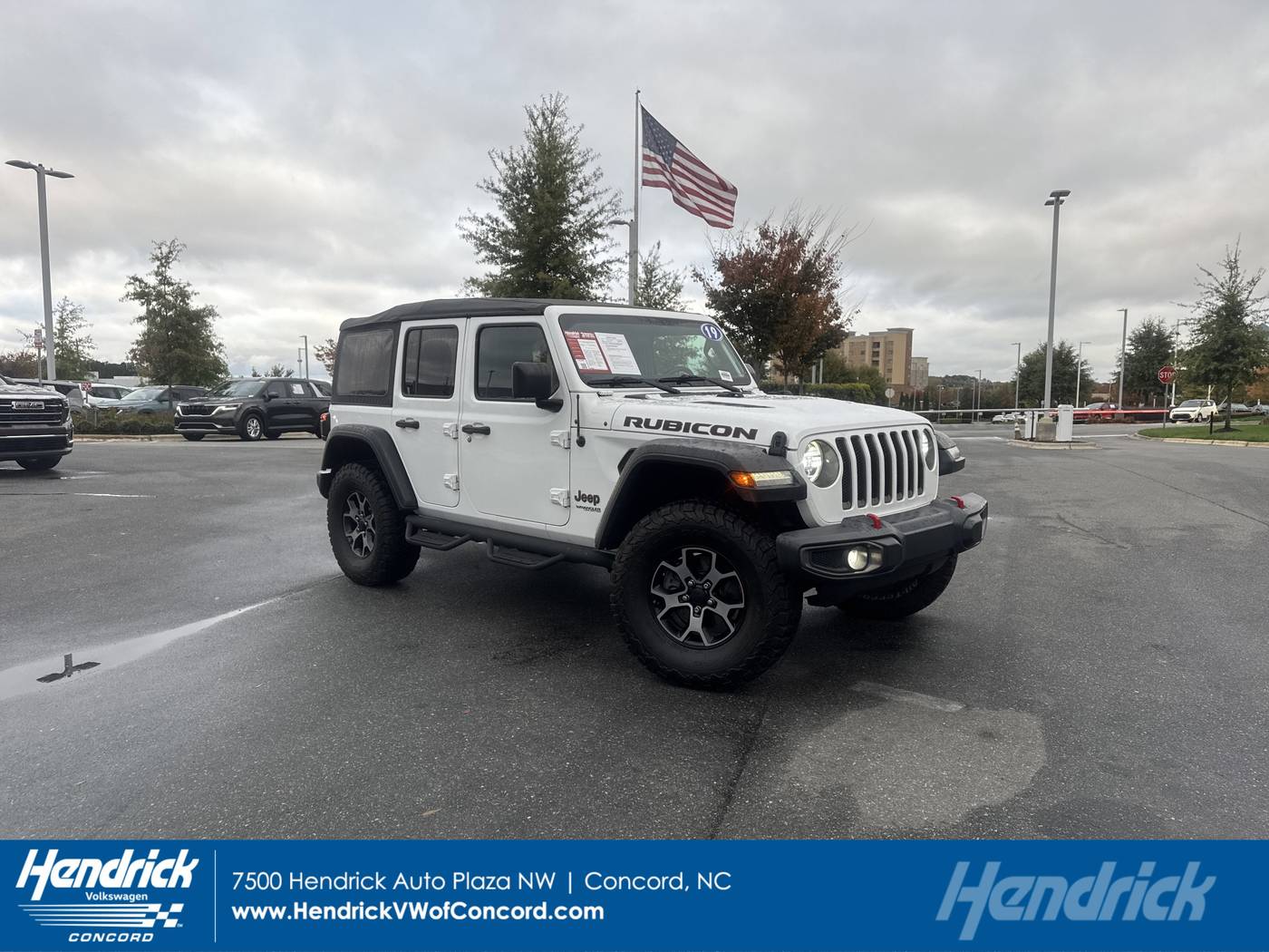 2019 Jeep Wrangler Rubicon — SUV — 71,738 mi — Concord, NC