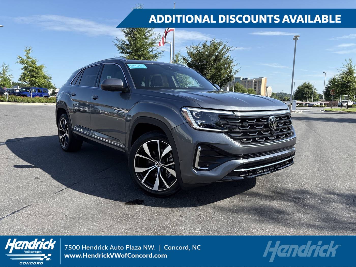 2024 Volkswagen Atlas Cross Sport SEL Premium R-Line — SUV — 9,864 mi — Concord, NC