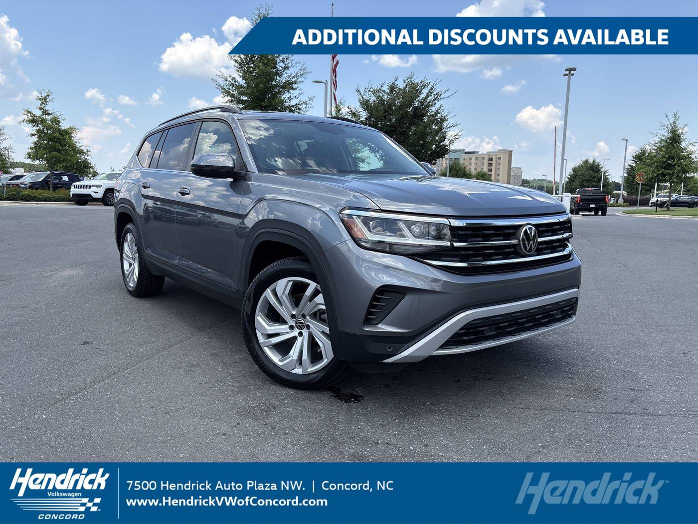 2022 Volkswagen Atlas SE with Technology — SUV — 49,749 mi — Concord, NC
