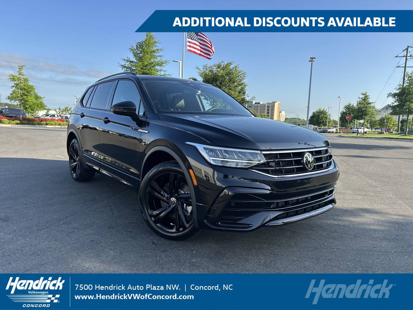 2023 Volkswagen Tiguan SE R-Line Black — SUV — 12,479 mi — Concord, NC