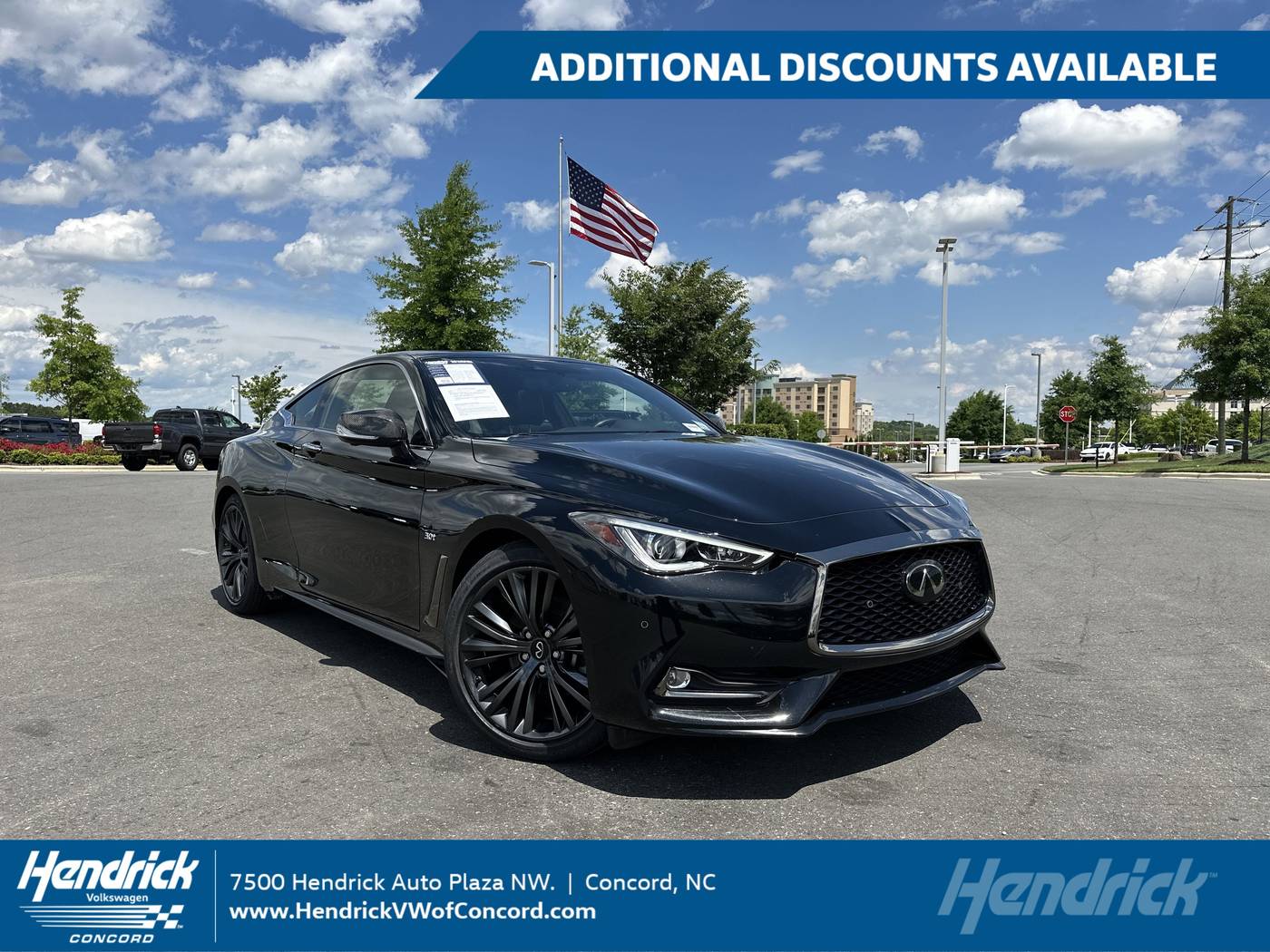 2020 INFINITI Q60 3.0t LUXE — Coupe — 56,366 mi — Concord, NC