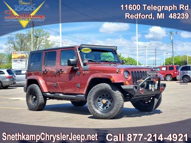 2007 Jeep Wrangler Sahara — SUV — 185,708 mi — Redford, MI