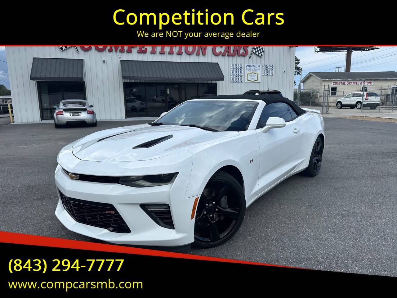 2016 Chevrolet Camaro 2SS — Convertible — 81,071 mi — Myrtle Beach, SC
