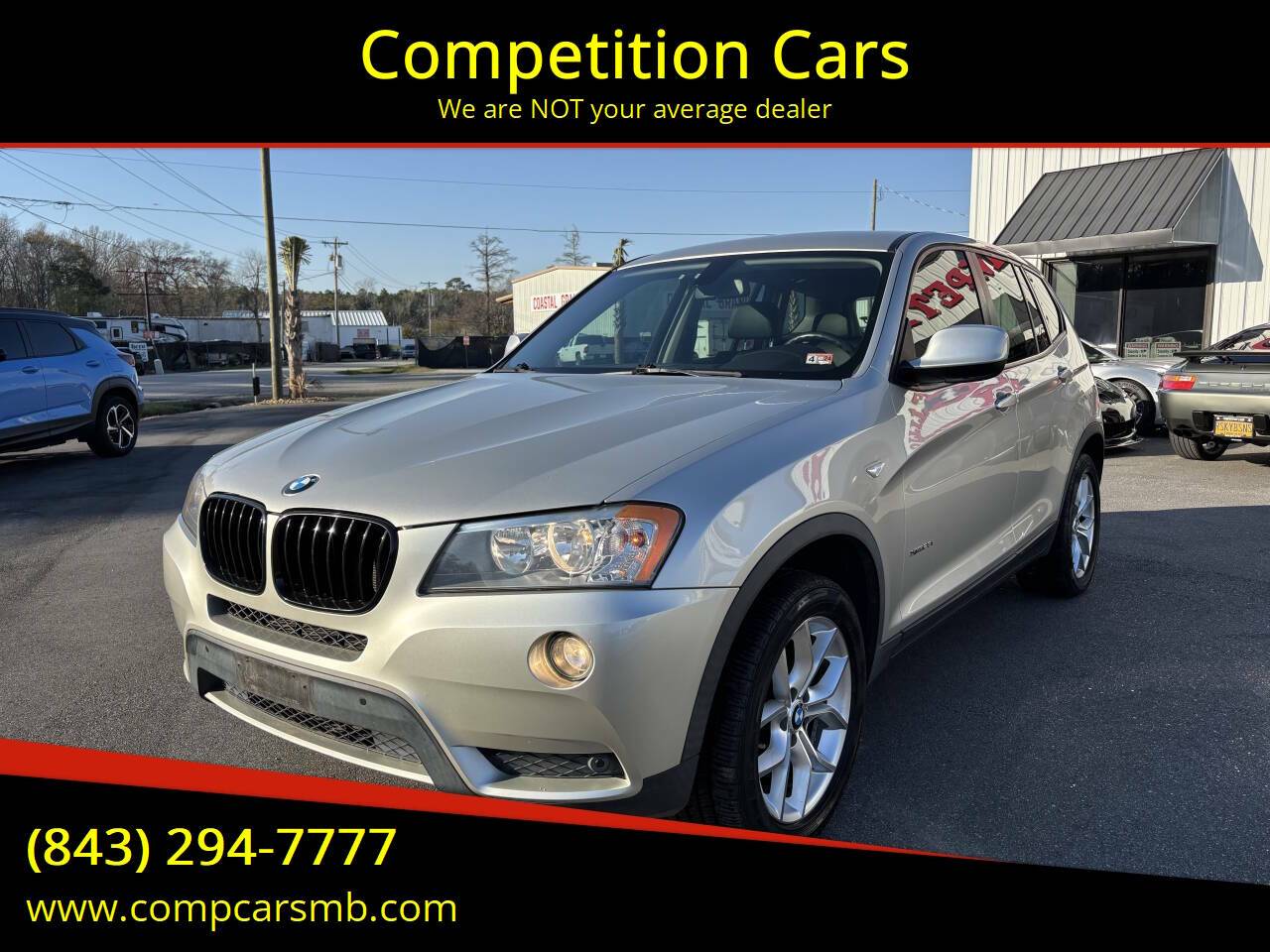 2013 BMW X3 28i — SUV — 106,300 mi — Myrtle Beach, SC