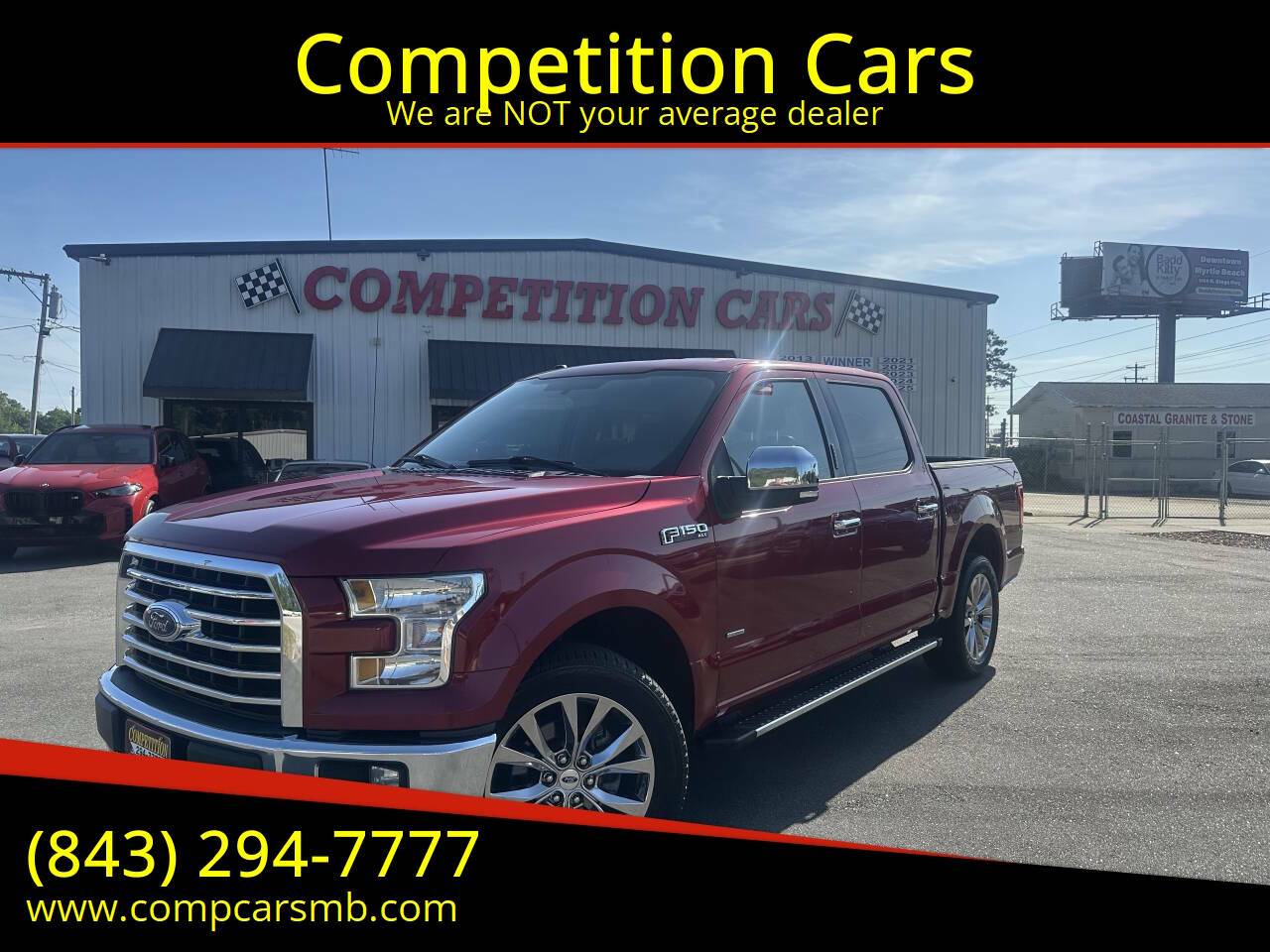 2017 Ford F-150 XLT — Pickup Truck — 75,753 mi — Myrtle Beach, SC