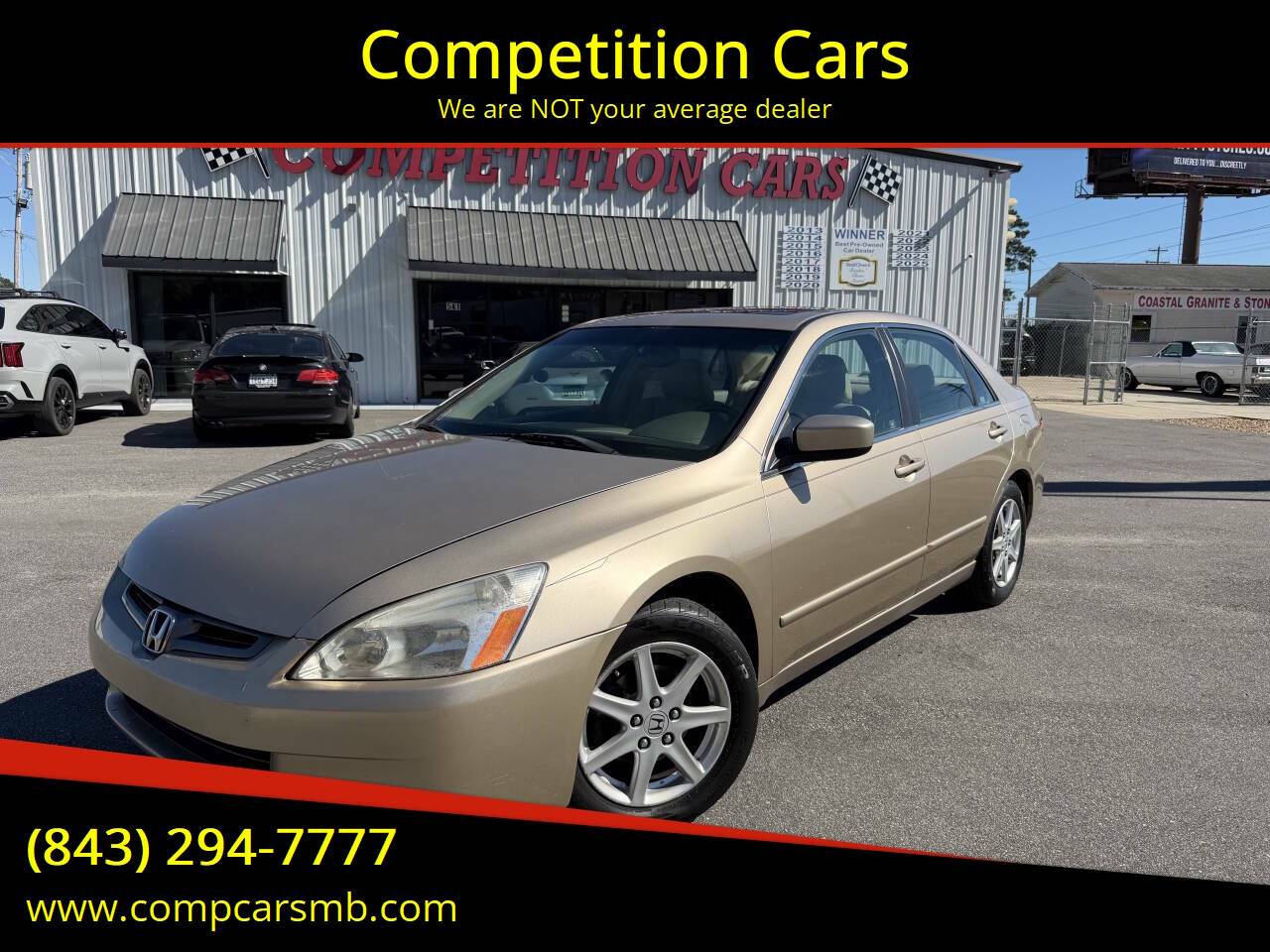 2004 Honda Accord EX V6 — Sedan — 132,430 mi — Myrtle Beach, SC