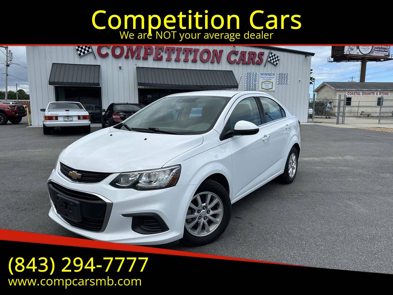 2018 Chevrolet Sonic LT — Sedan — 116,652 mi — Myrtle Beach, SC