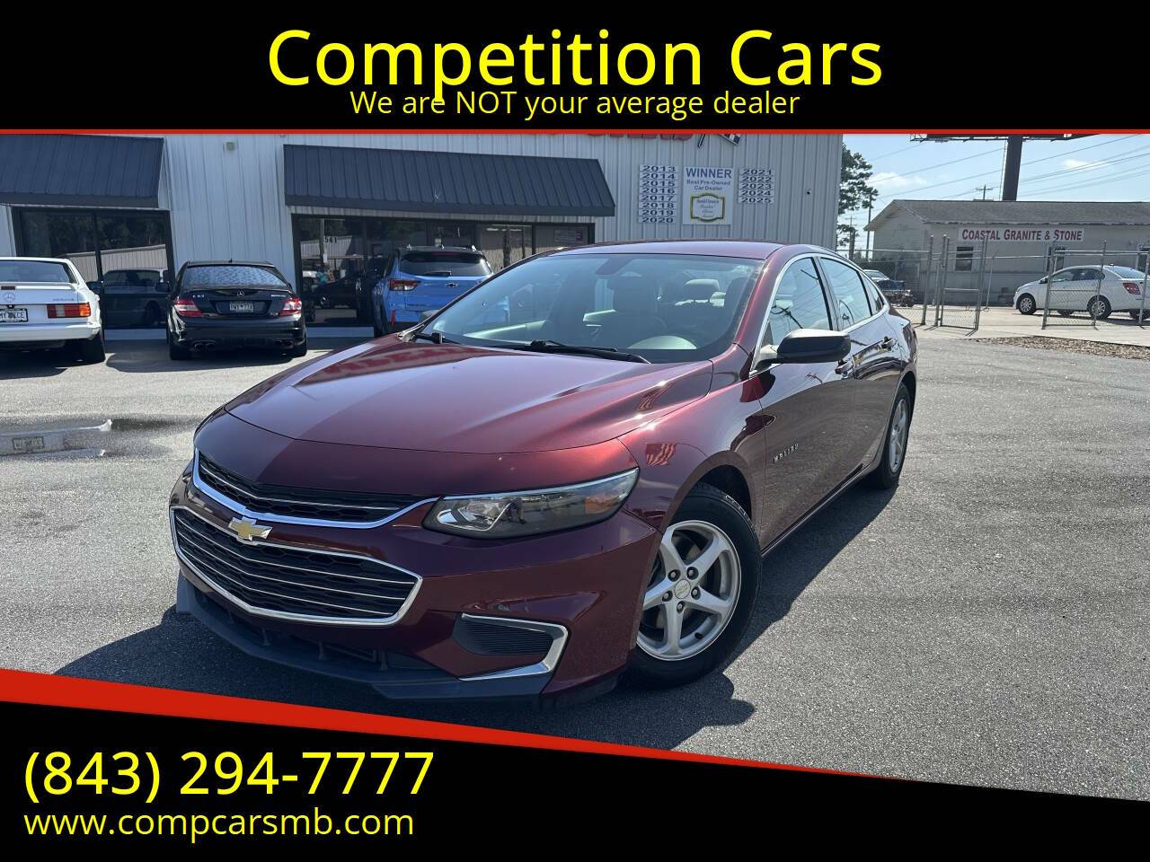 2016 Chevrolet Malibu LS — Sedan — 138,915 mi — Myrtle Beach, SC