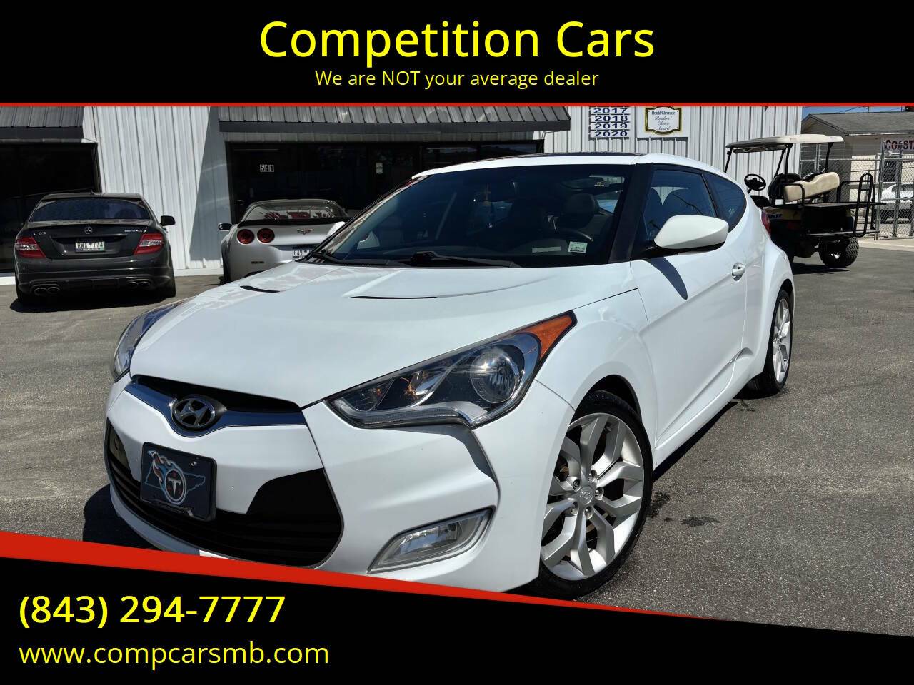 2015 Hyundai Veloster Base — Hatchback — 151,069 mi — Myrtle Beach, SC