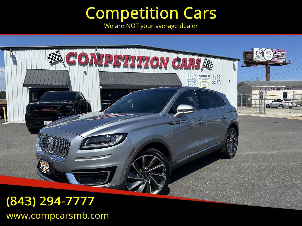 2020 Lincoln Nautilus Reserve — SUV — 55,511 mi — Myrtle Beach, SC