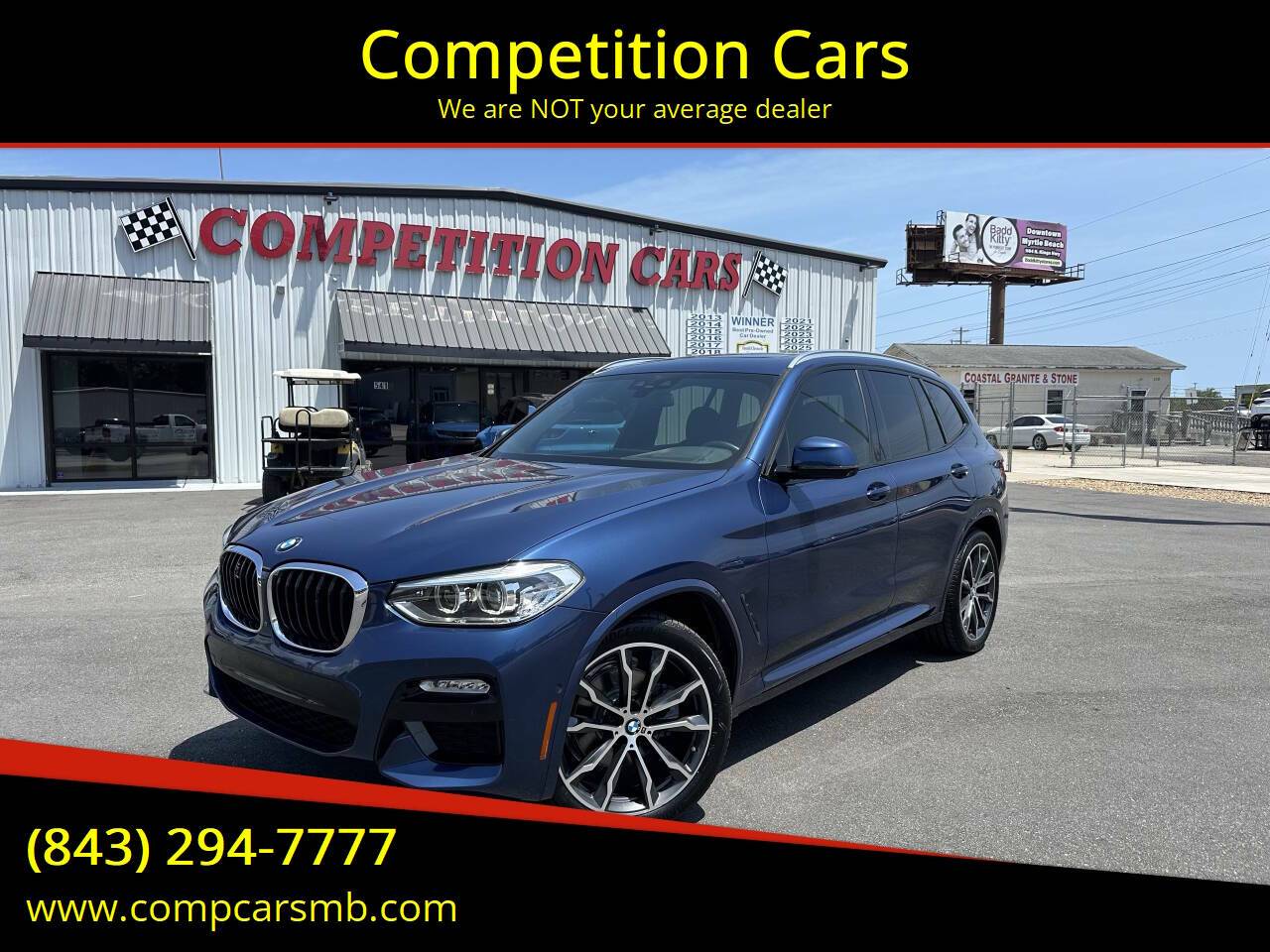 2019 BMW X3 30i — SUV — 57,057 mi — Myrtle Beach, SC