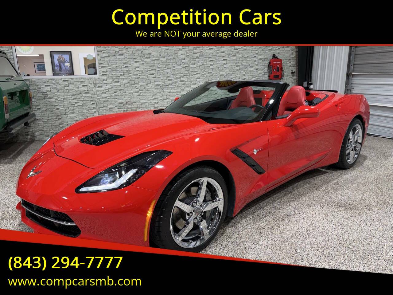 2015 Chevrolet Corvette 1LT — Convertible — 28,994 mi — Myrtle Beach, SC