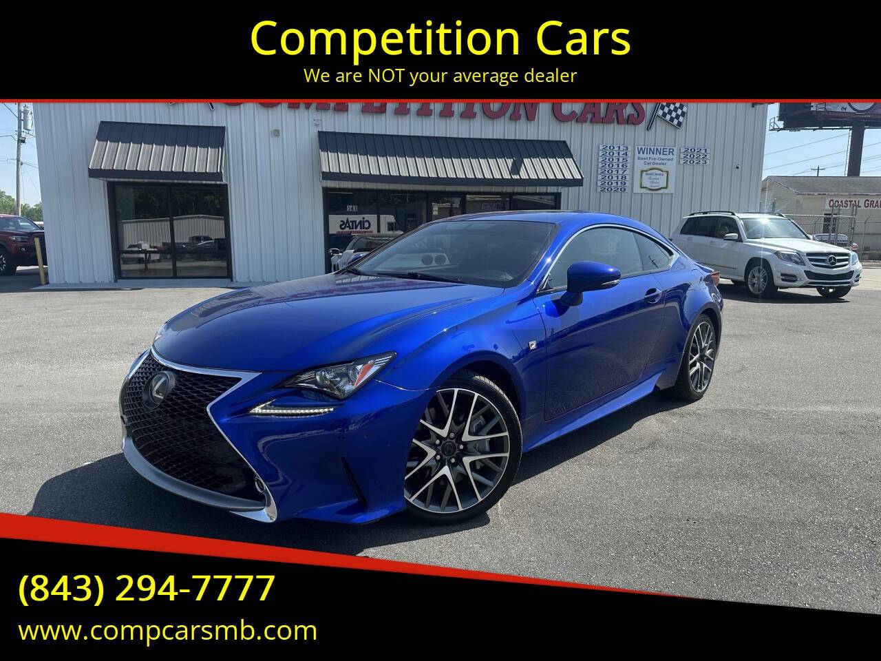 2016 Lexus RC RC 350 — Coupe — 77,612 mi — Myrtle Beach, SC